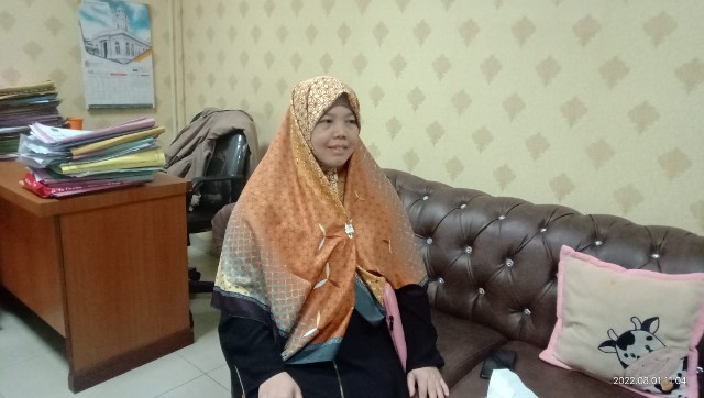 Anggota DPRD Kota Medan, Dhiyaul Hayati.
