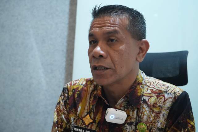 Kepala Dinas Perhubungan Kota Medan, Iswar.