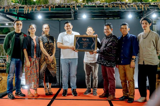 Bobby Nasution, Penghargaan, Pelopor Kebangkitan Film Medan