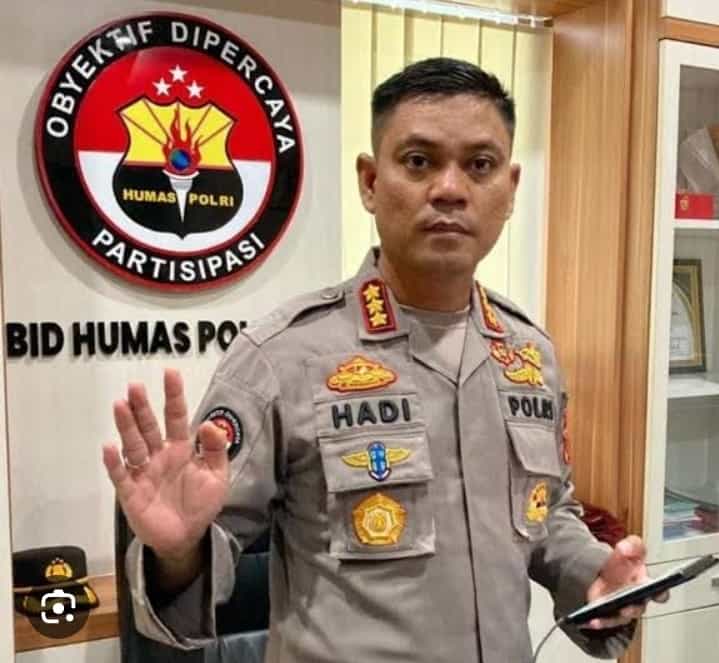 Kabid Humas, Kombes Pol Hadi Wahyudi