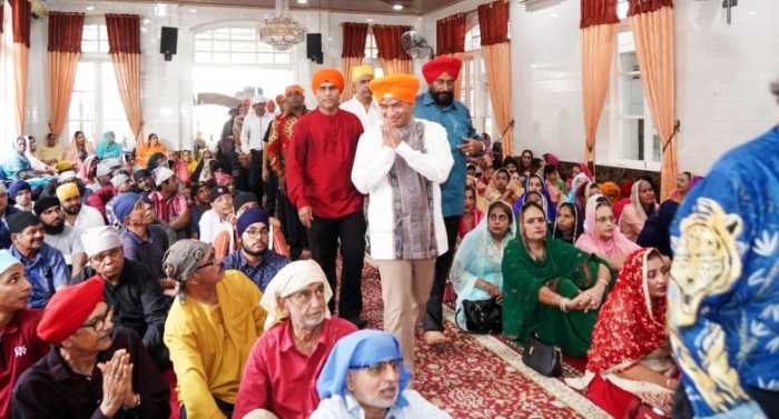 Pj Gubernur Hadiri Vaisakhi bersama Umat Sikh di Gurdwara Sri Guru Nanak Dev Ji