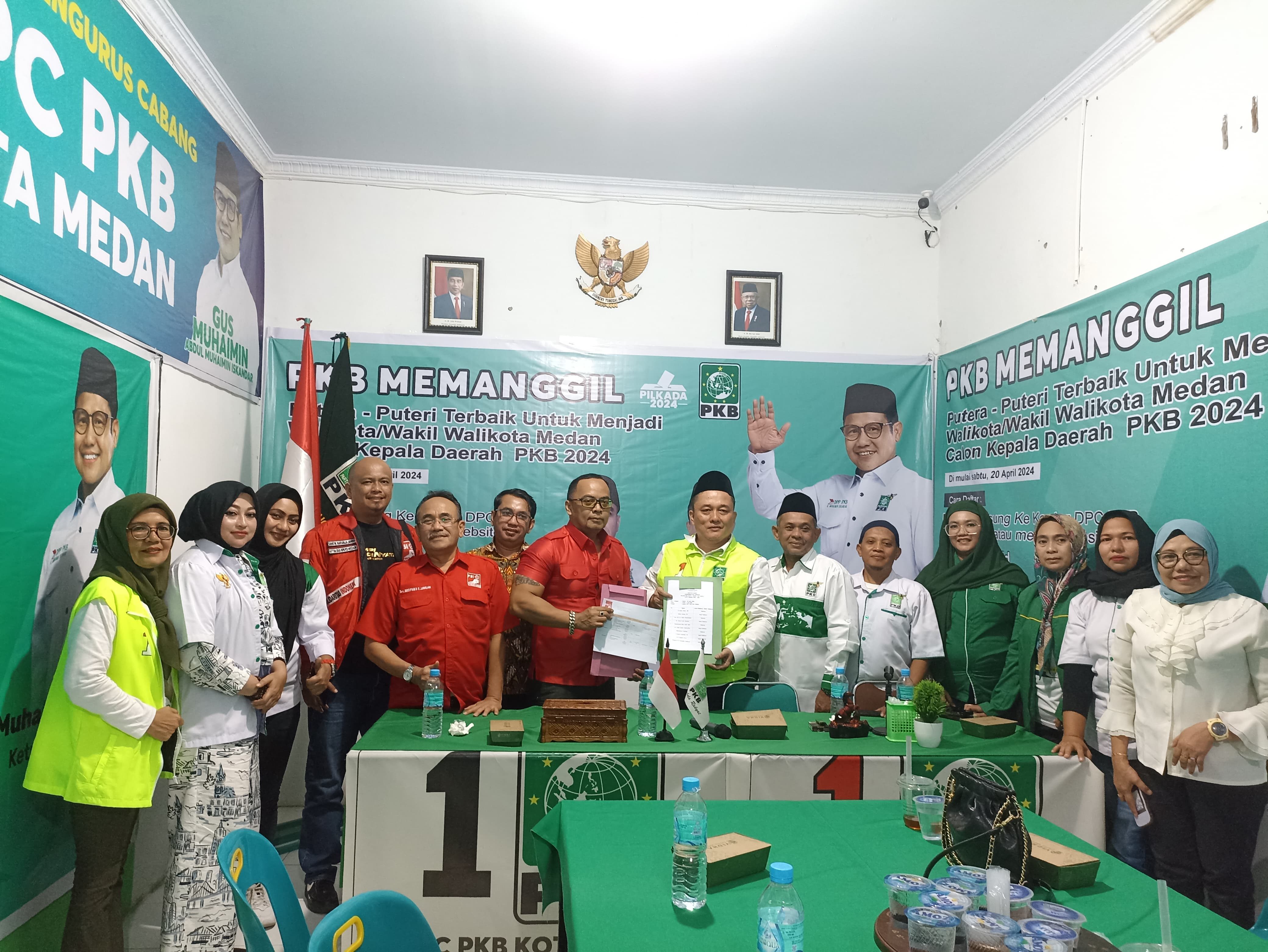 Jelang Pilkada 2024, PSI Medan Jalin Komunikasi dengan PKB Medan