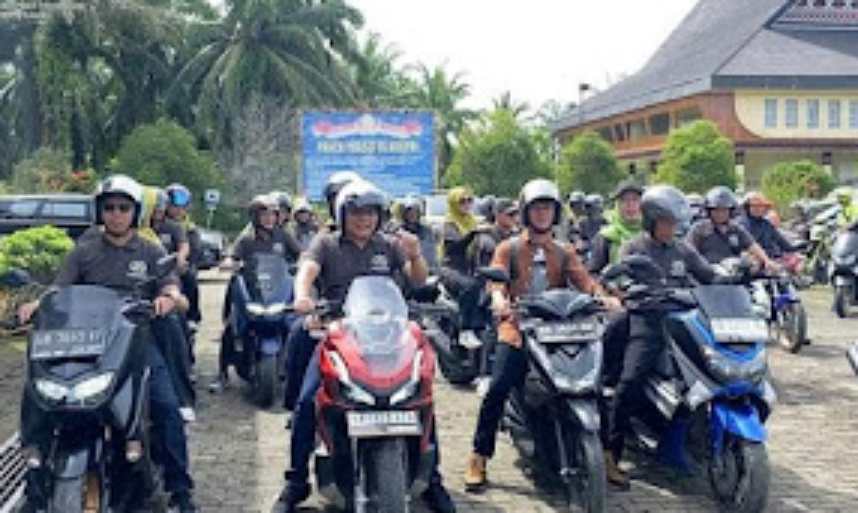 Pj Bupati Palas Pimpin Touring Wisata ke Candi Jorang Balanga dan Candi Sipamutung