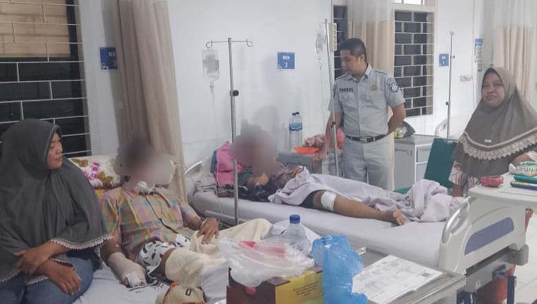 Gerak Cepat Jasa Raharja Brandan Pastikan Keterjaminan Korban Laka Lantas di RS Pertamina Pangkalan Brandan.