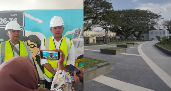 IMG_20241107_194057_resize_3 Kepala Dinas Perumahan, Kawasan Permukiman, Cipta Karya, dan Tata Ruang Kota Medan Alexander Sinulingga saat memberikan keterangan pers terkait progres revitalisasi Stadion Teladan.
