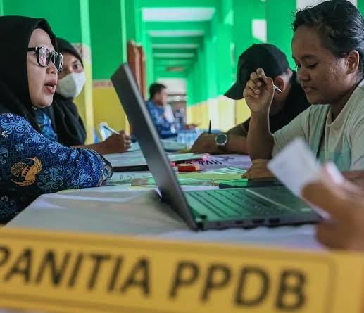 IMG_20250131_084719_resize_94 Siswa yang mendaftar PPDB. Foto/Liputan6