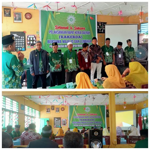 Kegiatan rakerda I Pimpinan Daerah Muhammadiyah Madina.