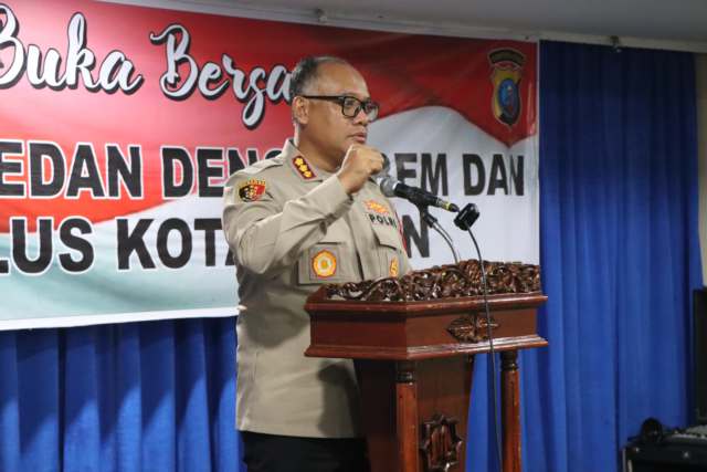 Kapolrestabes Medan Kombes Pol Gidion Arif Setyawan