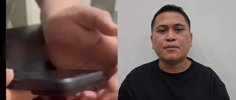 Staf anggota DPRD Medan Aris Siregar.