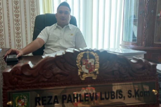 Ketua Komisi 1 DPRD Kota Medan, Reza Pahlevi Lubis.