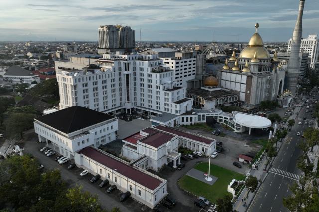 Kantor Gubernur Sumut, Jalan Pangeran Diponegoro Nomor 30 Medan. Foto/Diskominfo/ist 