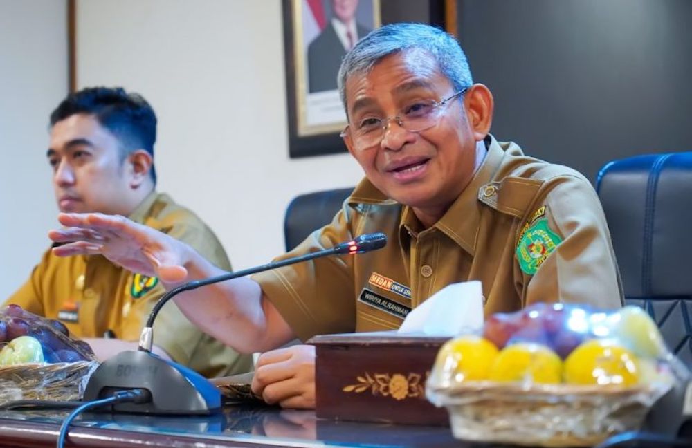 Sekretaris Daerah Kota Medan Wirya Alrahman
