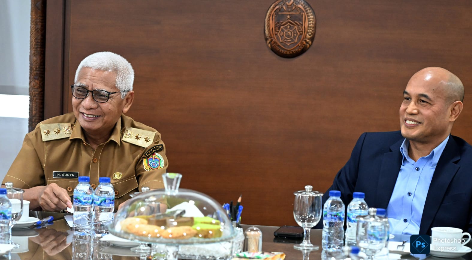 IMG-20260706-WA0055 Surya menerima kunjungan Konsul Jenderal Republik Indonesia (KJRI) Penang, Malaysia, Wanton Saragih Sidauruk, di ruang kerja Wakil Gubernur Sumut. (Kominfo Sumut Dok)