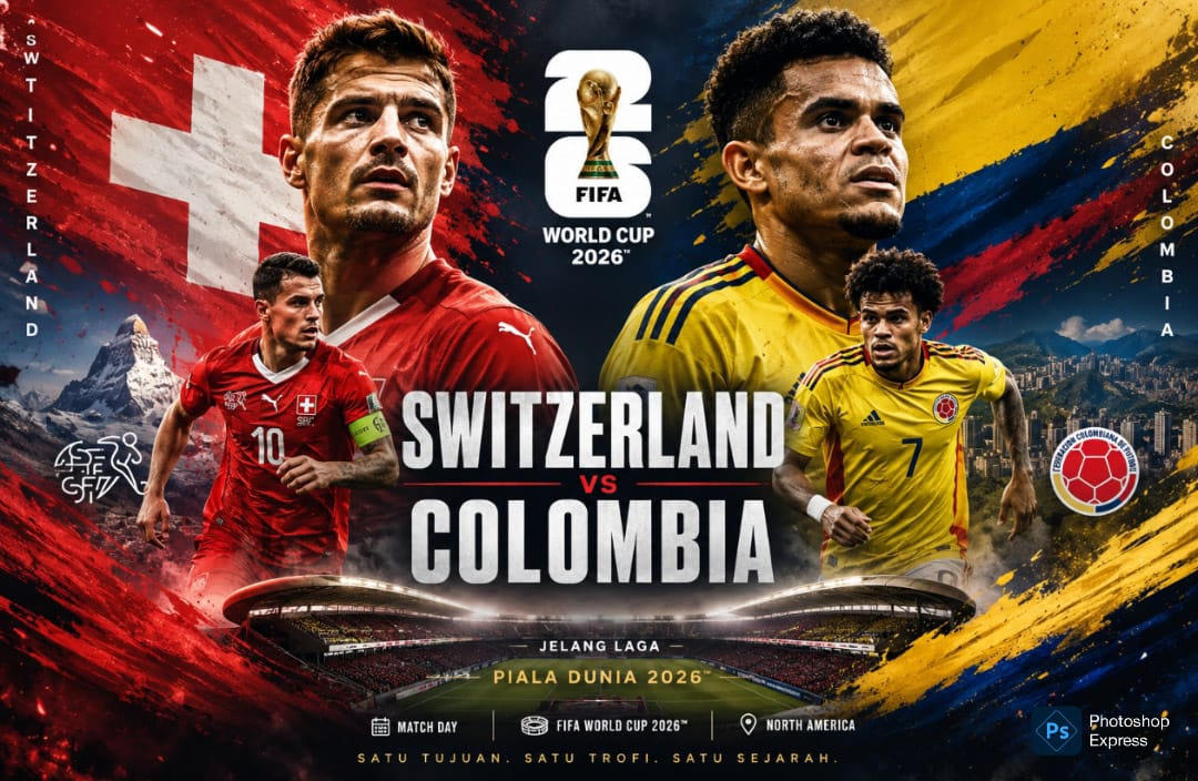 IMG-20260706-WA0061 Preview jelang laga Swiss versus Kolumbia. (Kitamedan.com)