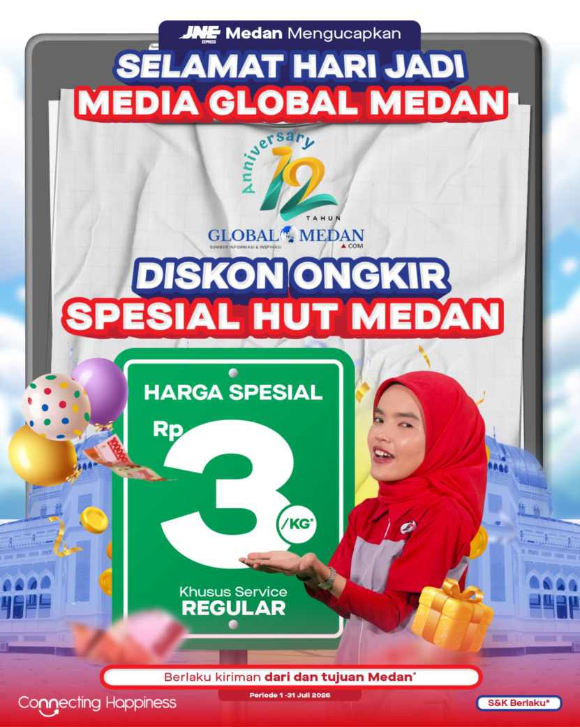 JNE PROMO HUT GLOBALMEDAN