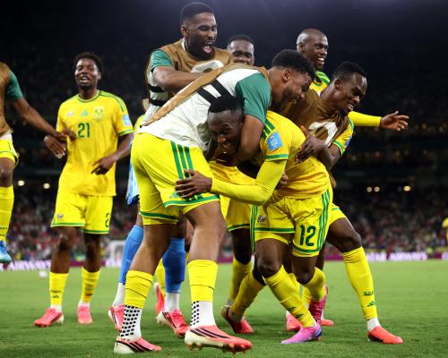 Afrika Selatan lolos ke babak 32 besar usai tundukkan Korea Selatan 1-0. (Foto : Google)